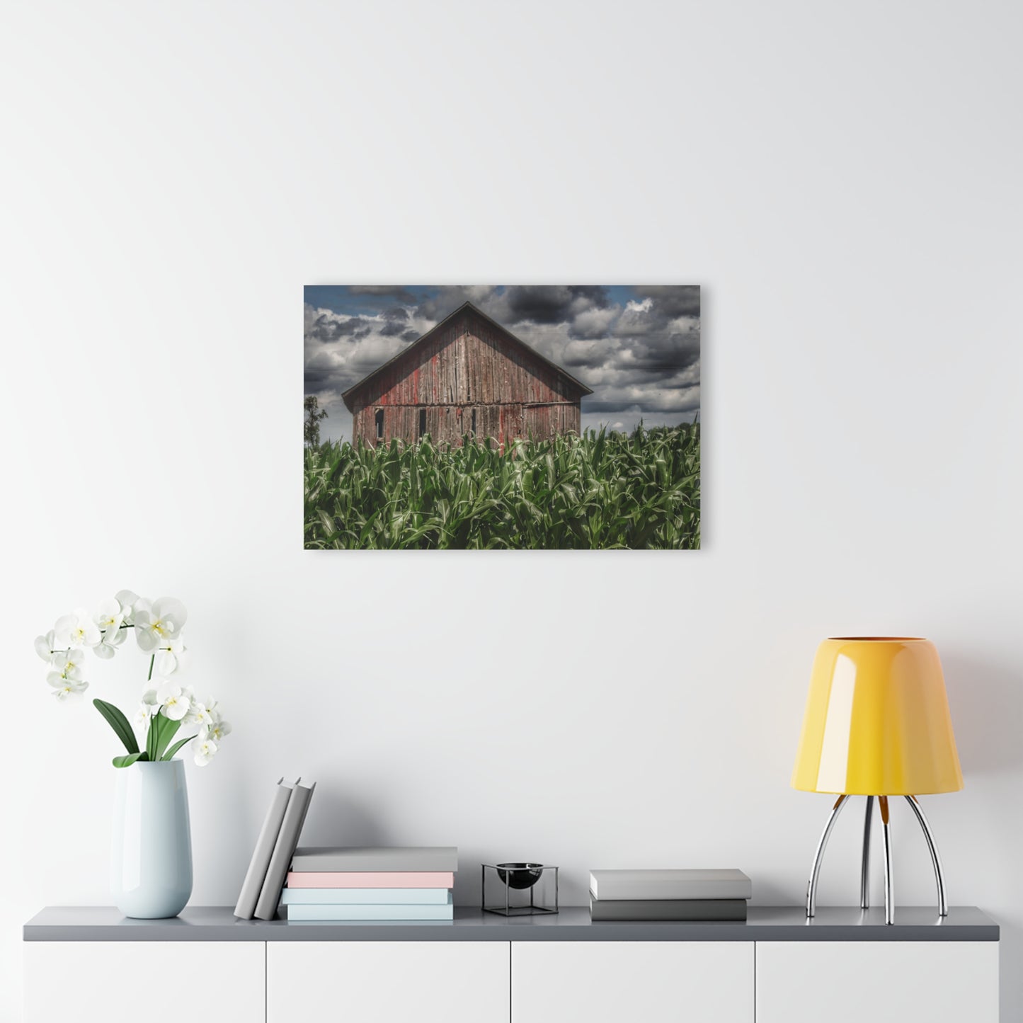 U R There Photography Above the July Corn Rustic Farmhouse Acrylic Wall Print