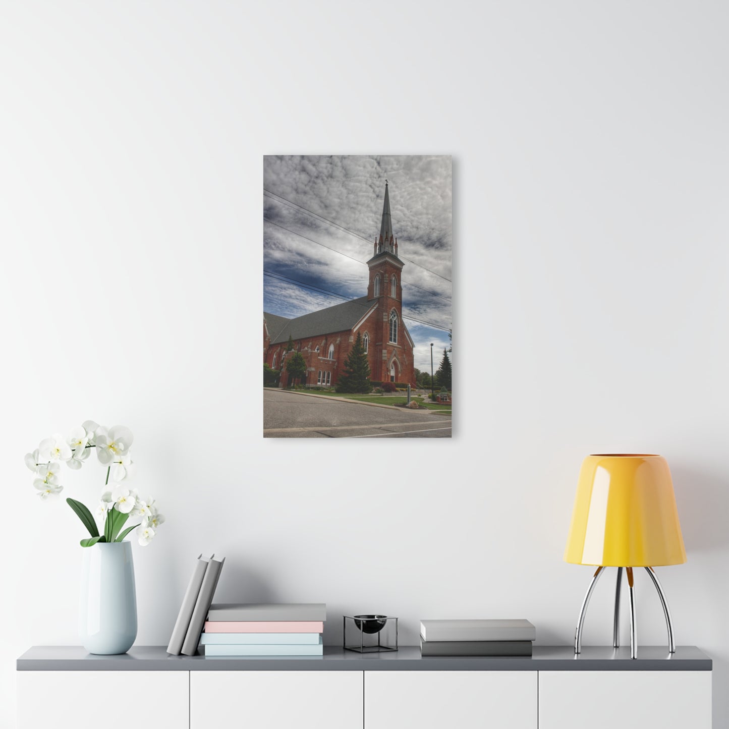 U R There Photography Frankenmuth Catholic Church Rustic Farmhouse Acrylic Wall Print