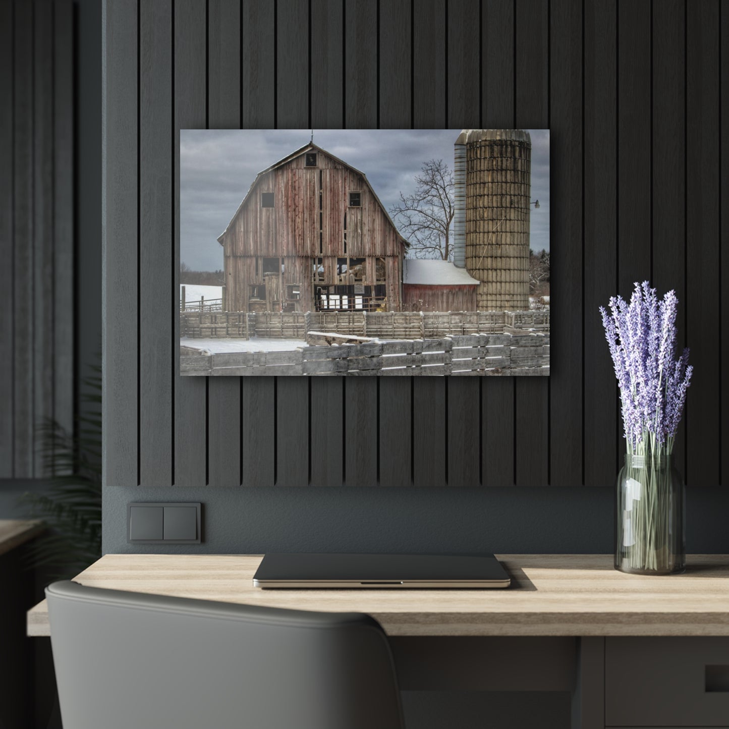 U R There Photography Old Marathon Rustic Farmhouse Acrylic Wall Print