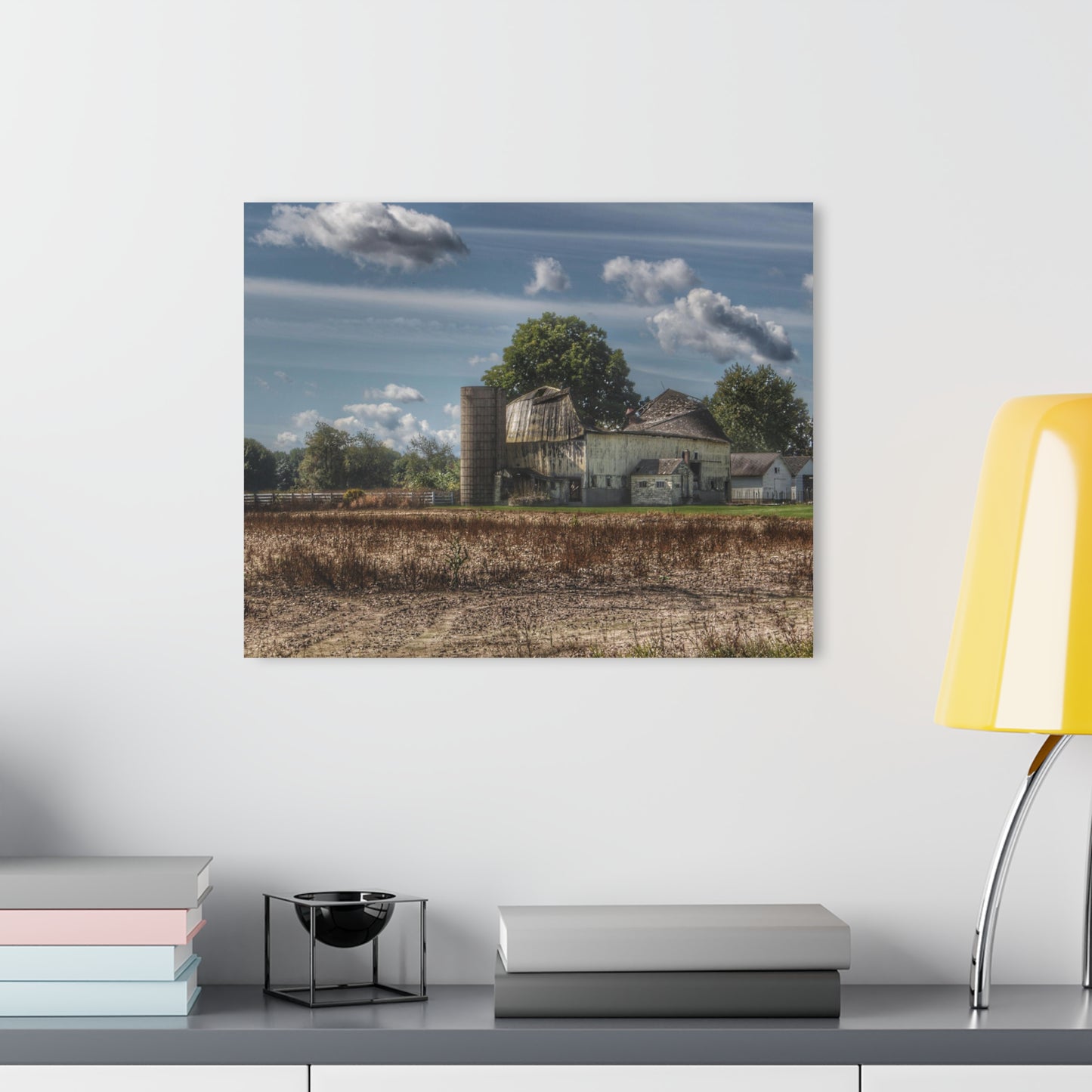 U R There Photography Sutton Road End of Days Rustic Farmhouse Acrylic Wall Print