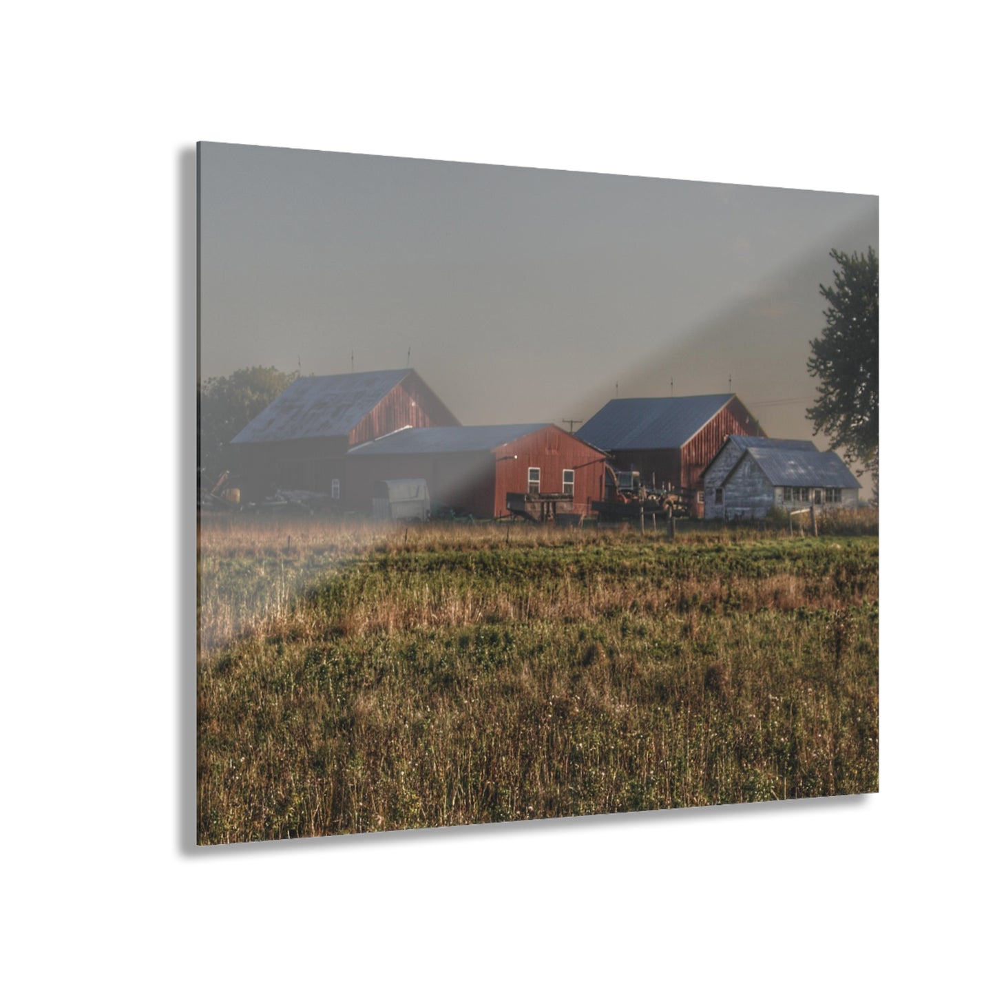U R There Photography Shaw Road Farm Rustic Farmhouse Acrylic Wall Print