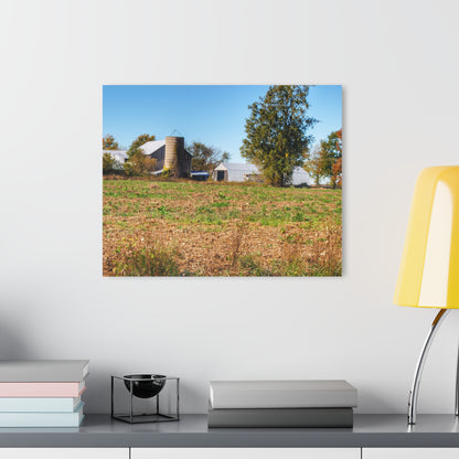 U R There Photography Freiberger Road Greys Rustic Farmhouse Acrylic Wall Print