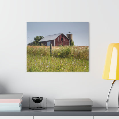 U R There Photography North Lake Pleasant Little Red I Rustic Farmhouse Acrylic Wall Print