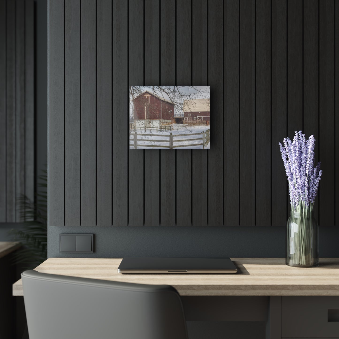 U R There Photography Ebeling Browns Rustic Farmhouse Acrylic Wall Print