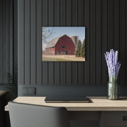 Barn Boutique Modern Farmhouse Acrylic Wall Print| Hadley Road Red II