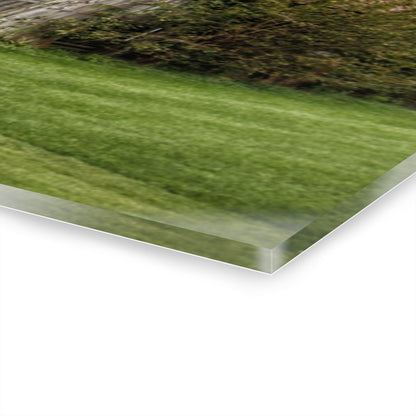 U R There Photography McDowell Road Grey Rustic Farmhouse Acrylic Wall Print