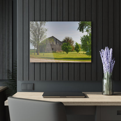 U R There Photography Caro Road Twin Greys II Rustic Farmhouse Acrylic Wall Print