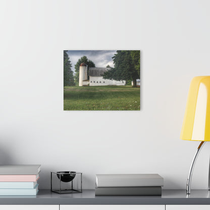 U R There Photography Marathon Road White Rustic Farmhouse Acrylic Wall Print