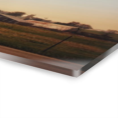 U R There Photography Marlette Road Farm II Rustic Farmhouse Acrylic Wall Print