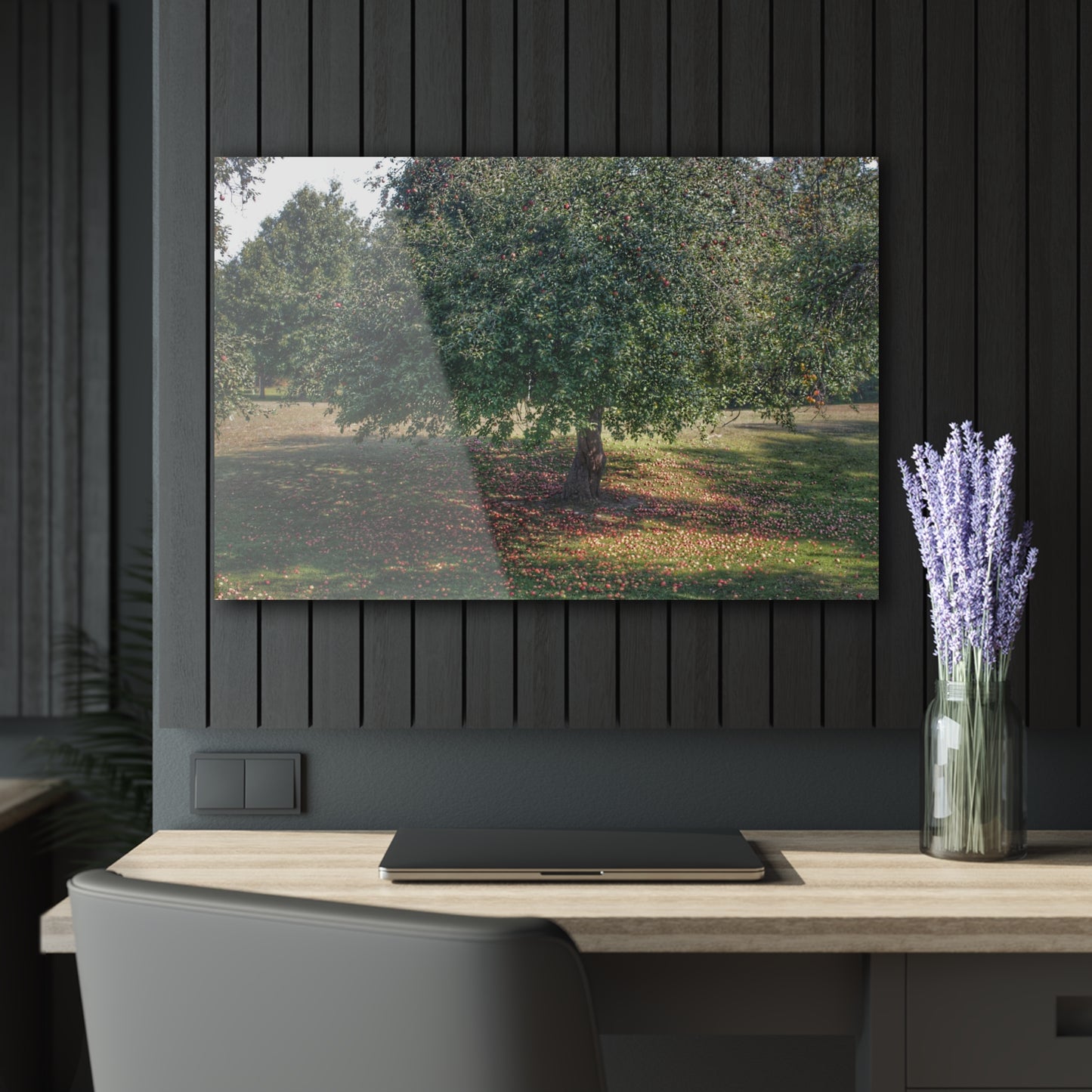 U R There Photography Apple Tree and Apples Rustic Farmhouse Acrylic Wall Print