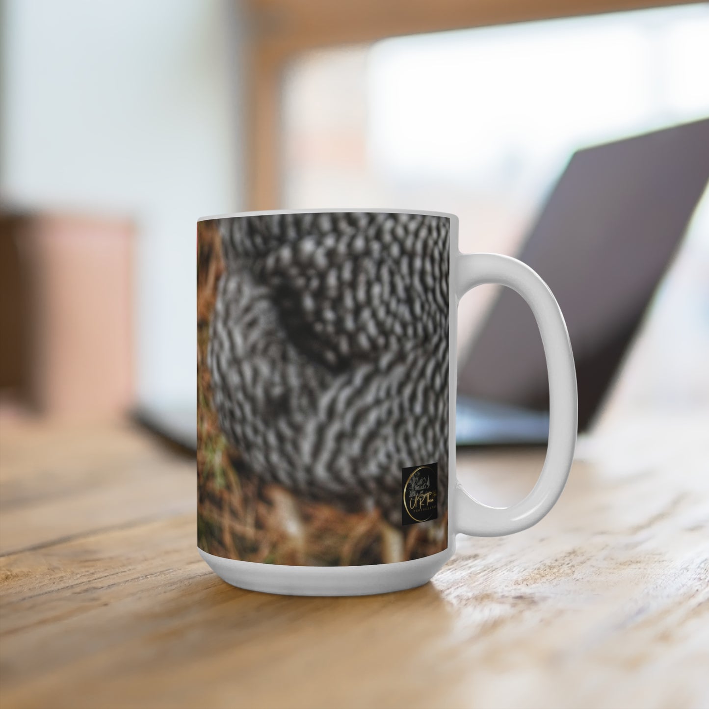 Rustic Farmhouse Coffee Mug featuring A Chicken for Hayley