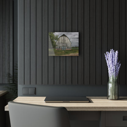 U R There Photography Bristol Road White I Rustic Farmhouse Acrylic Wall Print