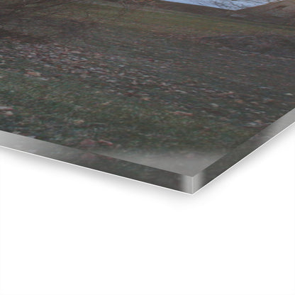 U R There Photography Ortonville Red Rustic Farmhouse Acrylic Wall Print