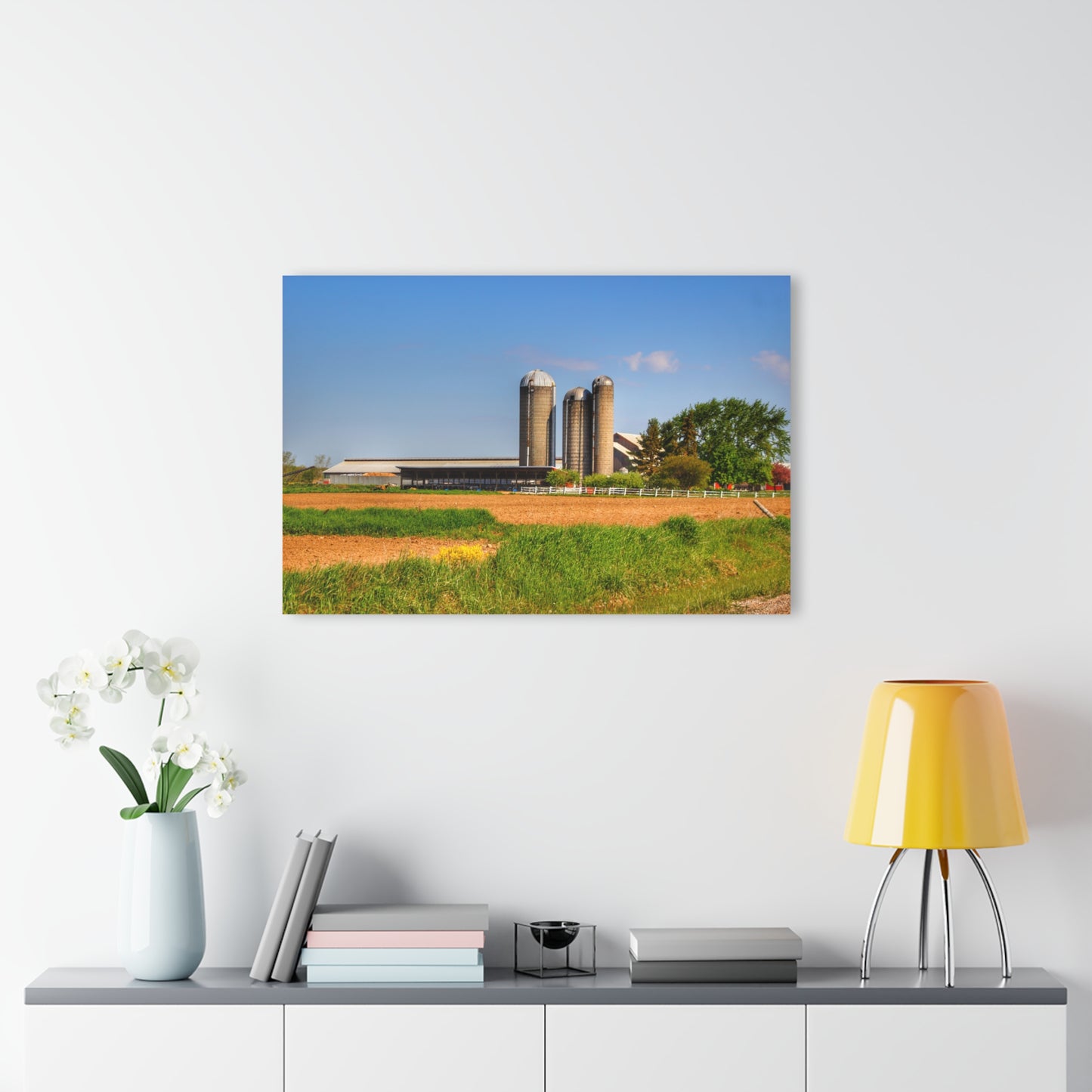 U R There Photography Leslie Road Hidden Rustic Farmhouse Acrylic Wall Print