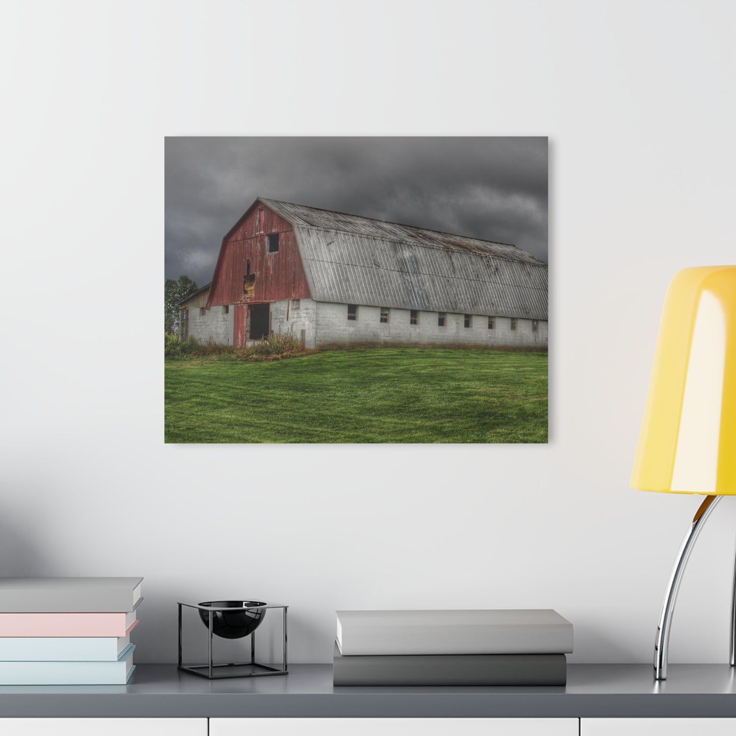 Barn Boutique Modern Farmhouse Acrylic Wall Print| Peters Road Appaloosa Barn III