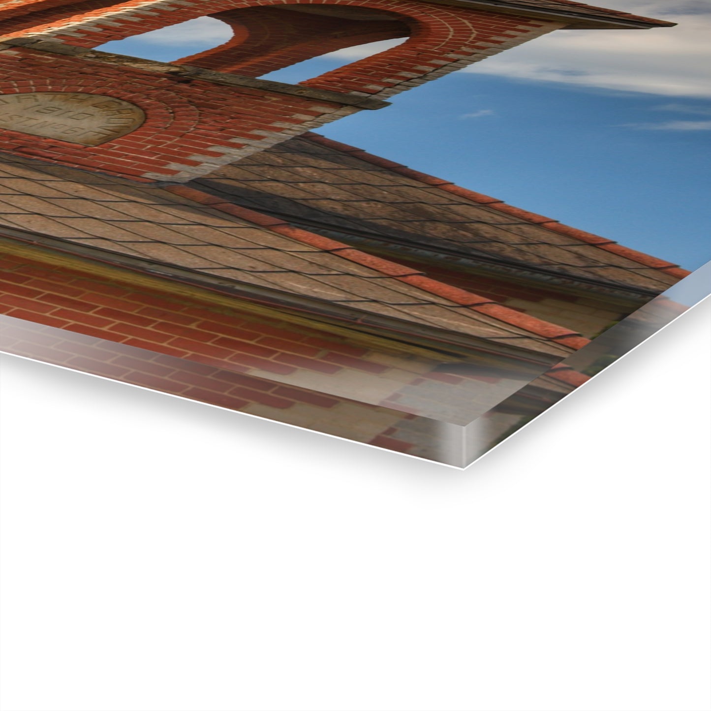 U R There Photography North Grove Road Schoolhouse II Rustic Farmhouse Acrylic Wall Print