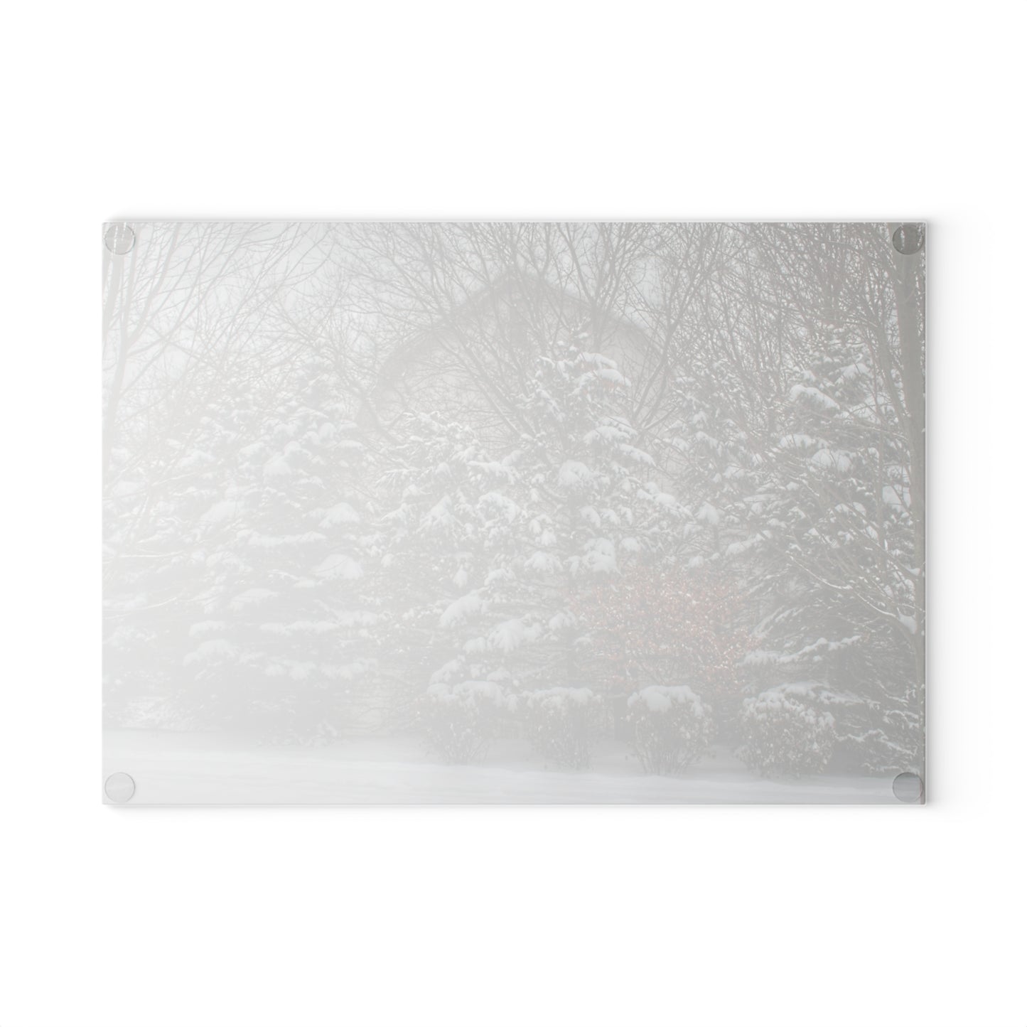 U R There Photography Hidden in Oxford I Rustic Farmhouse Tempered-Glass Cutting Board