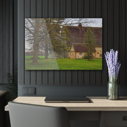 U R There Photography Romeo Van Dyke Grey Rustic Farmhouse Acrylic Wall Print