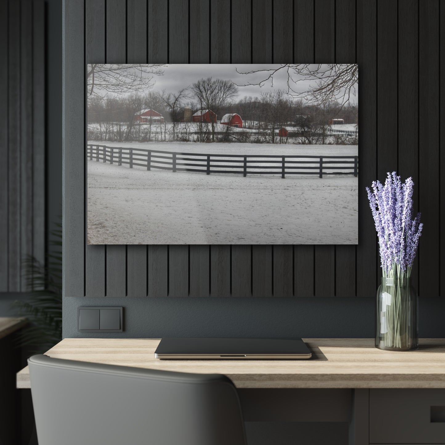 U R There Photography Barns of Barber Road II Rustic Farmhouse Acrylic Wall Print