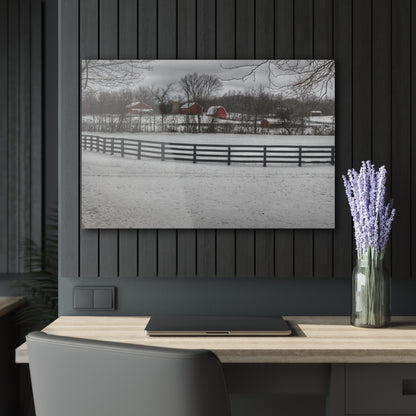 U R There Photography Barns of Barber Road II Rustic Farmhouse Acrylic Wall Print
