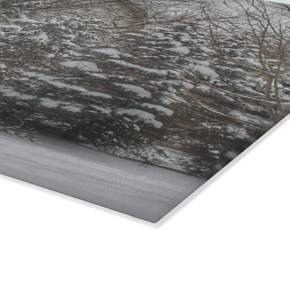 U R There Photography Hidden in Oxford I Rustic Farmhouse Tempered-Glass Cutting Board