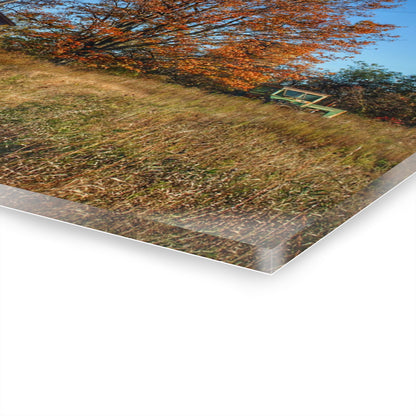 U R There Photography Clothier Road Grey Rustic Farmhouse Acrylic Wall Print
