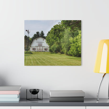 U R There Photography Hunters Creek White Rustic Farmhouse Acrylic Wall Print