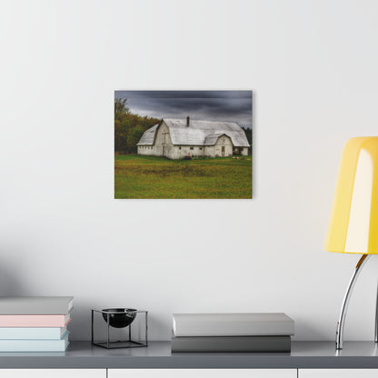 U R There Photography Milliman Road White Rustic Farmhouse Acrylic Wall Print