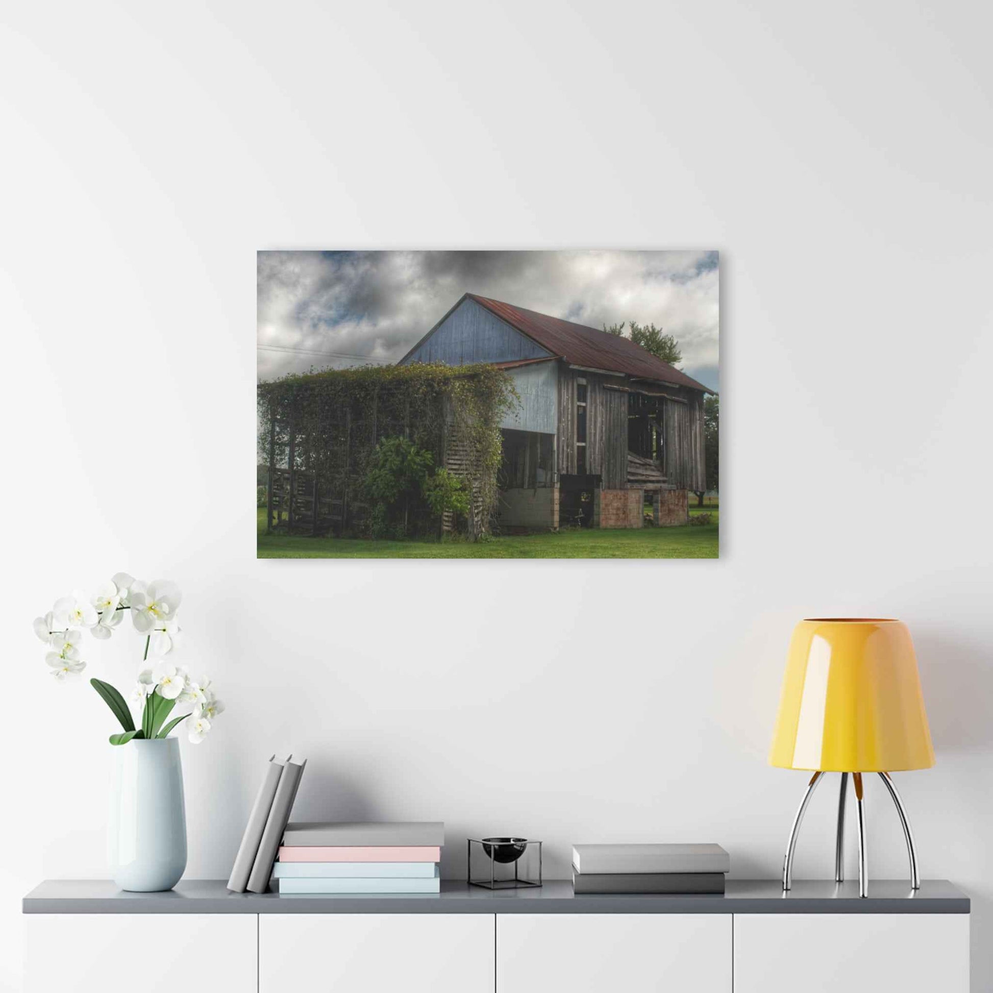 U R There Photography Pergola Barn Rustic Farmhouse Acrylic Wall Print