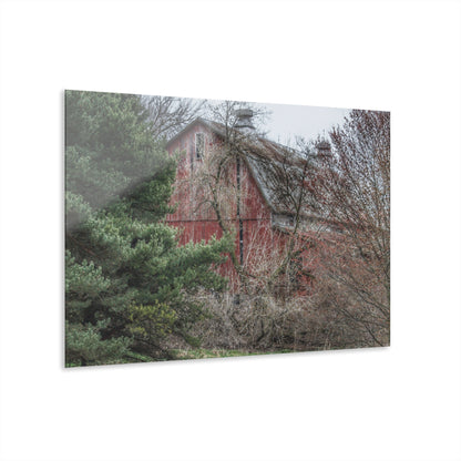 U R There Photography Morris Road Hidden Rustic Farmhouse Acrylic Wall Print