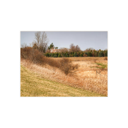 U R There Photography Beyond the Short Pines Rustic Farmhouse Decorative Ceramic Tile