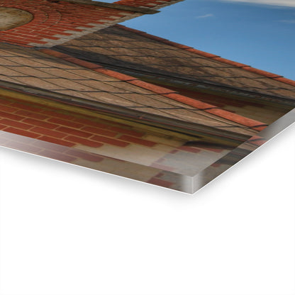 U R There Photography North Grove Road Schoolhouse II Rustic Farmhouse Acrylic Wall Print