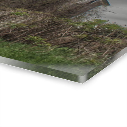 U R There Photography Metamora M-24 Grey I Rustic Farmhouse Acrylic Wall Print