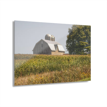 U R There Photography Beyond the September Corn on Swaffer Rustic Farmhouse Acrylic Wall Print