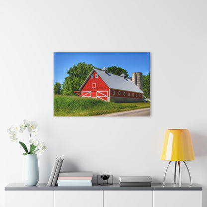 U R There Photography Metamora Red 2020 I Rustic Farmhouse Acrylic Wall Print