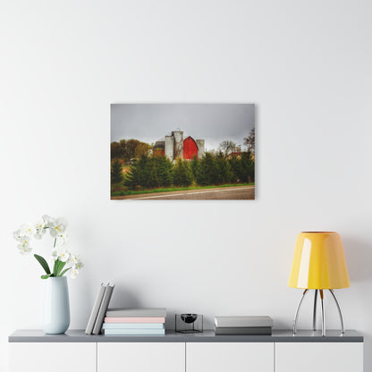 U R There Photography Castle Corner Red II Rustic Farmhouse Acrylic Wall Print