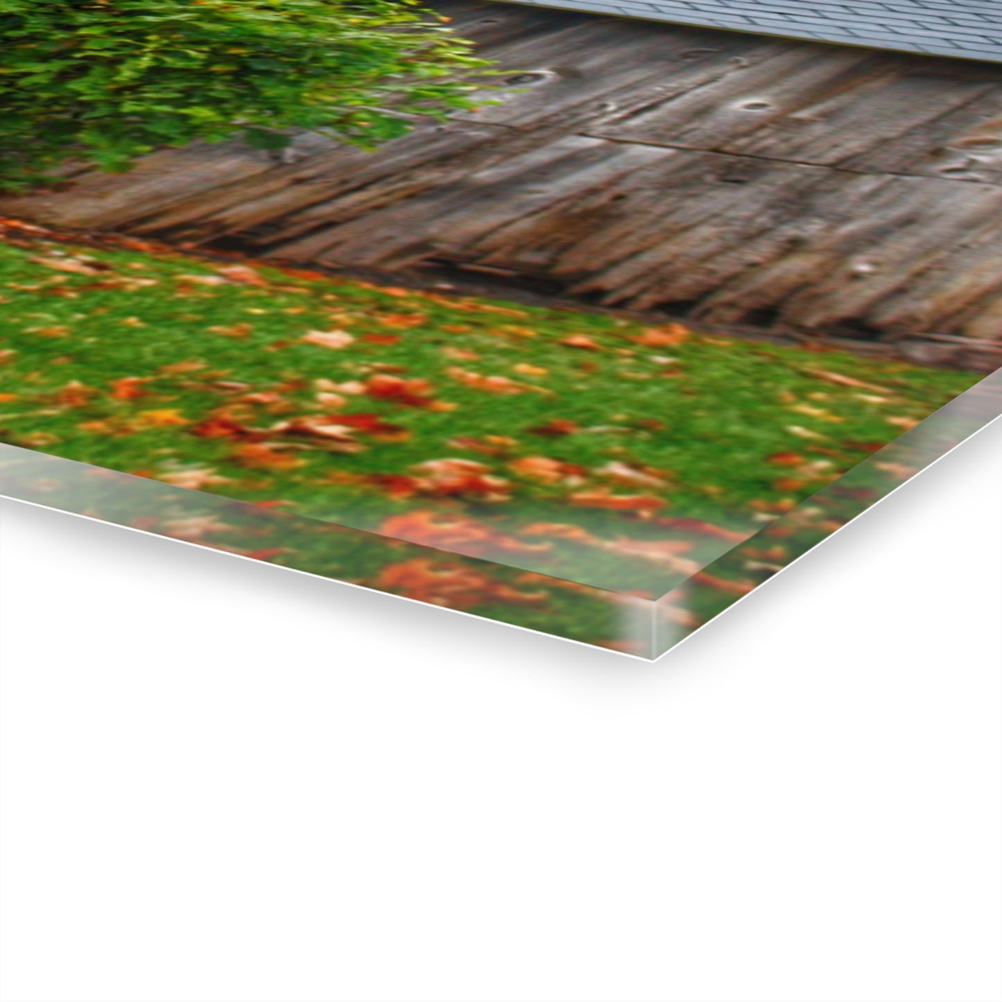 U R There Photography Grey Roadside Shack Rustic Farmhouse Acrylic Wall Print