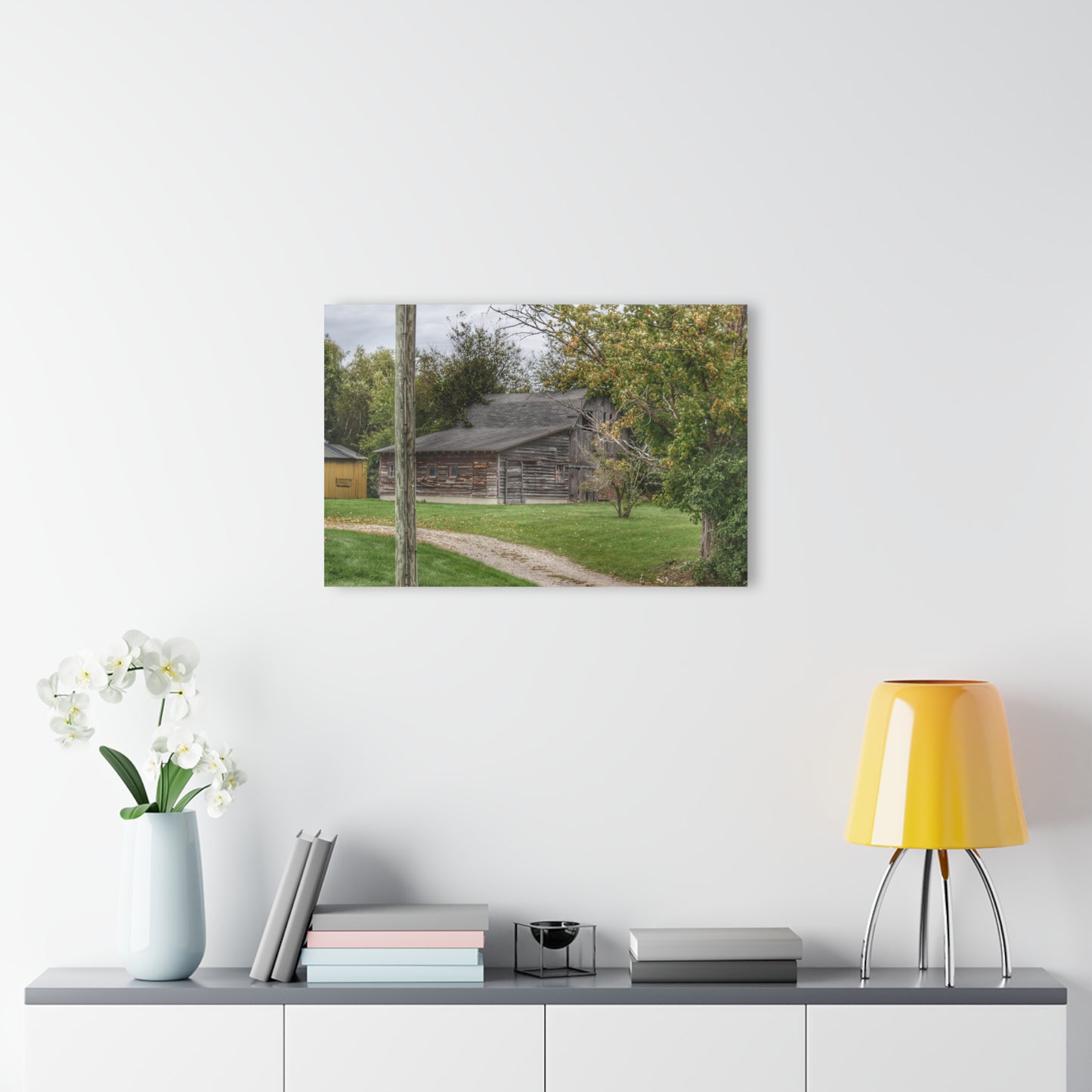 U R There Photography Hayes Road Hidden II Rustic Farmhouse Acrylic Wall Print