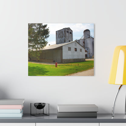 U R There Photography Unionville Grainery Rustic Farmhouse Acrylic Wall Print