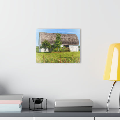 U R There Photography Country White Rustic Farmhouse Acrylic Wall Print