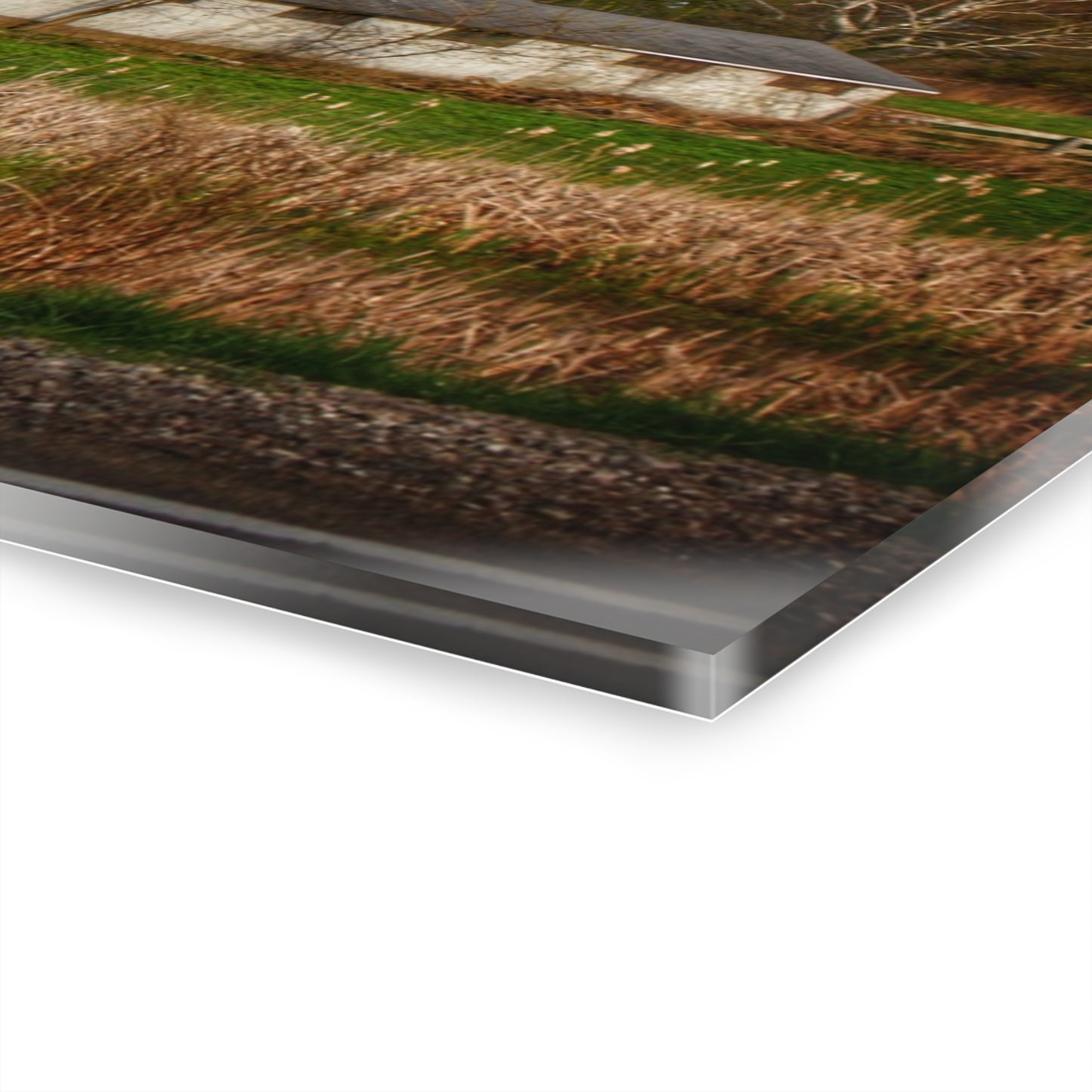 U R There Photography M-24 TnT Red I Rustic Farmhouse Acrylic Wall Print