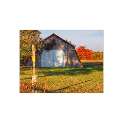 U R There Photography Cade Road Quonset Rustic Farmhouse Decorative Ceramic Tile