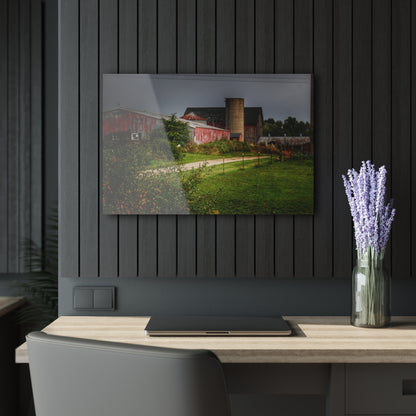 U R There Photography Path of Barns Rustic Farmhouse Acrylic Wall Print