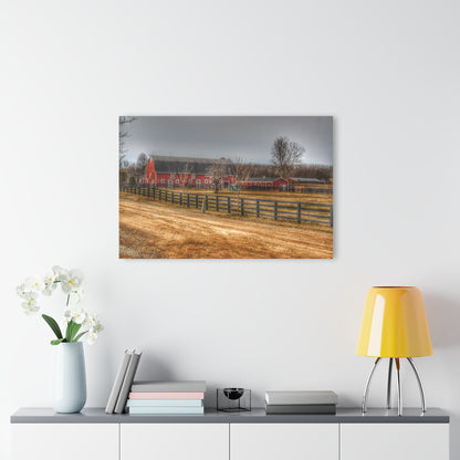 U R There Photography Barber Road Farm II Rustic Farmhouse Acrylic Wall Print
