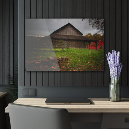U R There Photography Chalet Grey II Rustic Farmhouse Acrylic Wall Print