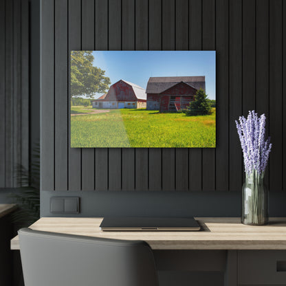U R There Photography Atwell Road Trio Rustic Farmhouse Acrylic Wall Print