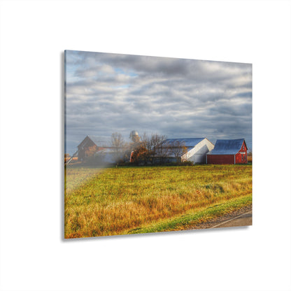 U R There Photography Marlette Road Farm I Rustic Farmhouse Acrylic Wall Print