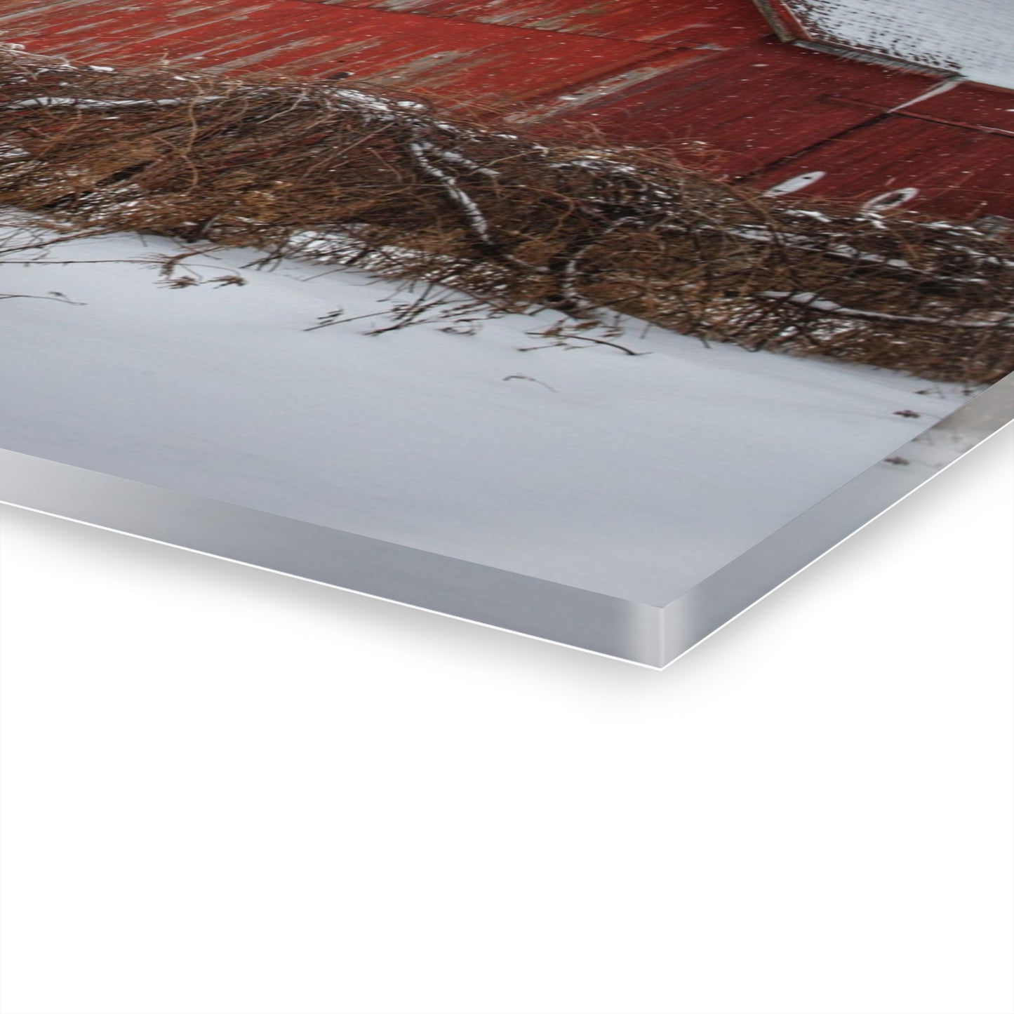 U R There Photography Hadley Road Barn at the Bend Rustic Farmhouse Acrylic Wall Print