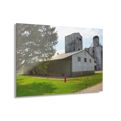 U R There Photography Unionville Grainery Rustic Farmhouse Acrylic Wall Print