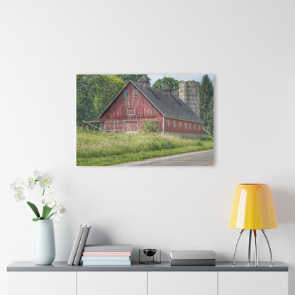 Barn Boutique Modern Farmhouse Acrylic Wall Print| Metamora Red I